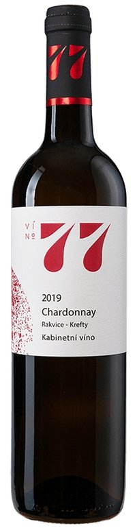 Víno 77 Chardonnay Kabinetní 2019