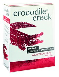 Crocodile Creek Shiraz & Cabernet Sauvignon Bag in Box 3l