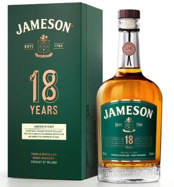 Jameson 18 let gift box 0,7l