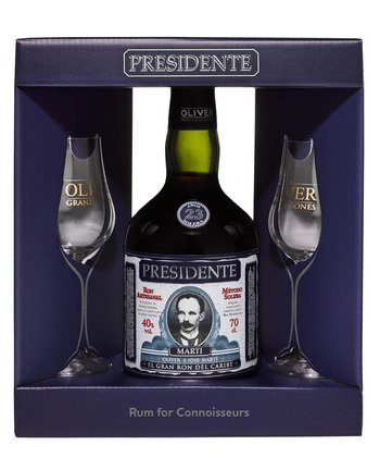 Presidente Aňos 23 solera 0,7l + 2 sklo