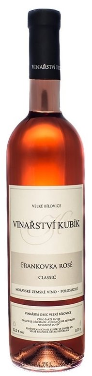 Kubík Frankovka Rosé Zemské 2019