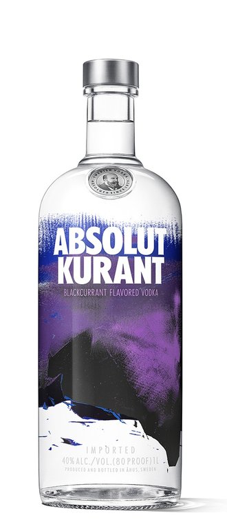 Absolut kurant vodka 1l