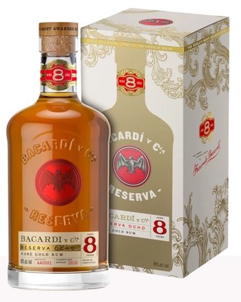 Bacardi anos 8 let 0,7l