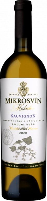 Sauvignon pozdni sběr 2020