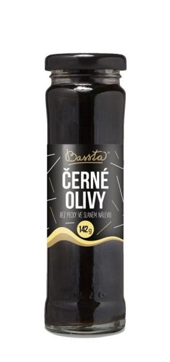 Černé olivy bez pecky 142g