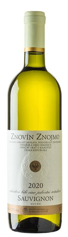 ZNOVÍN Sauvignon Jakostní 2020