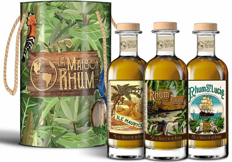 Kolekce La Maison du Rhum 45% 0,6l  (0,2l x 3) Gift Box